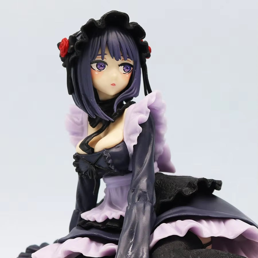 12Cm My Dress-Up Darling Anime Figure Black Maid Outfit Kitagawa Marin Action Figure Shizuku Kuroe Figurine Collection Model Toy