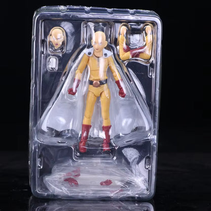 Anime Saitama One Punch Man Figma 310 PVC Action Figure Collectible Model Toys