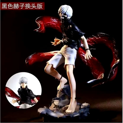 Anime Figure Tokyo Ghou Mask Centipede Reversible Face Kaneki Ken Anime Model Figure