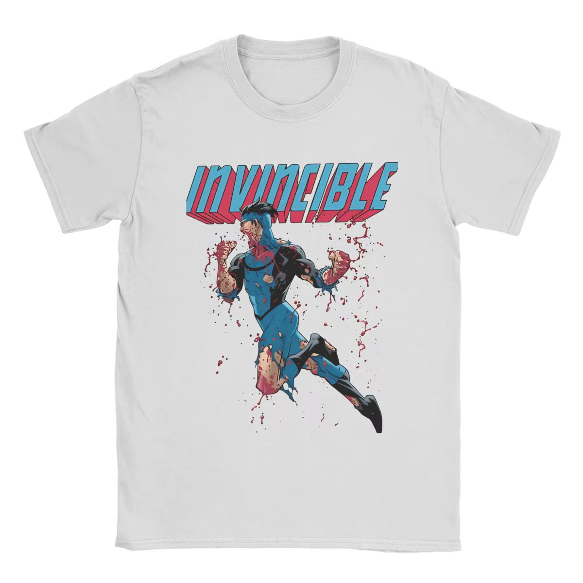 New Arrival Men Women Mark Grayson of Invincible Super Hero Anime Shirt Outfits Pure Cotton Tops T-Shirt Creative Tee Shirt