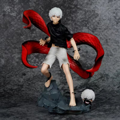 Anime Figure Tokyo Ghou Mask Centipede Reversible Face Kaneki Ken Anime Model Figure