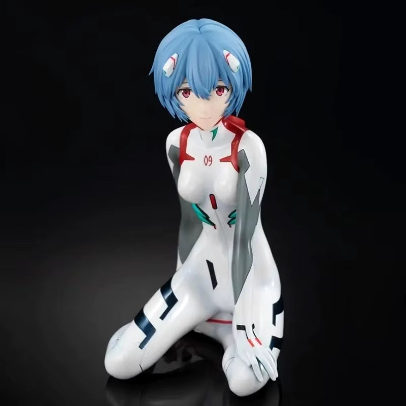 Anime EVA Ayanami Rei Action Figures NEON GENESIS EVANGELION Asuka Langley Soryu Makinami Figure PVC Ornaments Model Toys Gifts