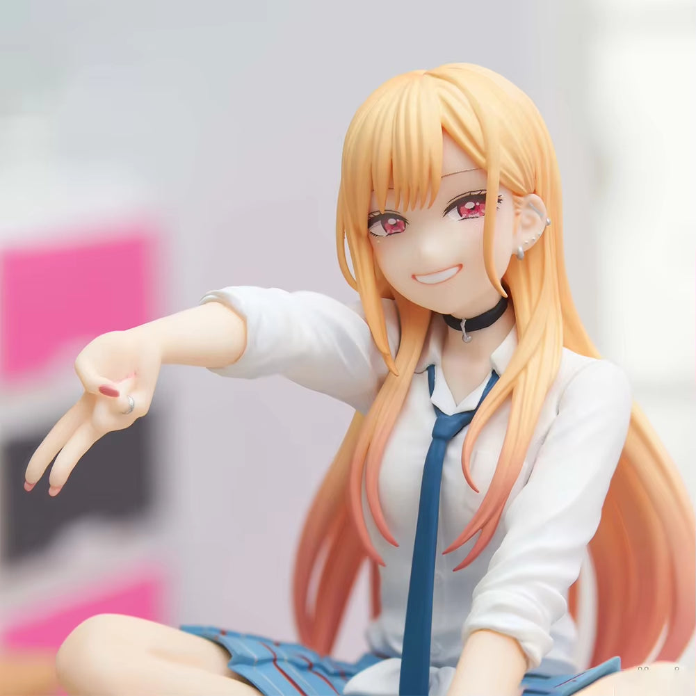 10Cm Anime Figure School Uniform Youth Goddess Kitagawa Marin Action Figure Kawaii Figurine PVC Model Collector Birthday Gift