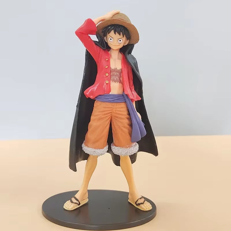 17Cm One Piece Luffy Figures Model Monkey D. Luffy Action Figure One Piece Anime Statue Collection Decoration Pvc Model Toys