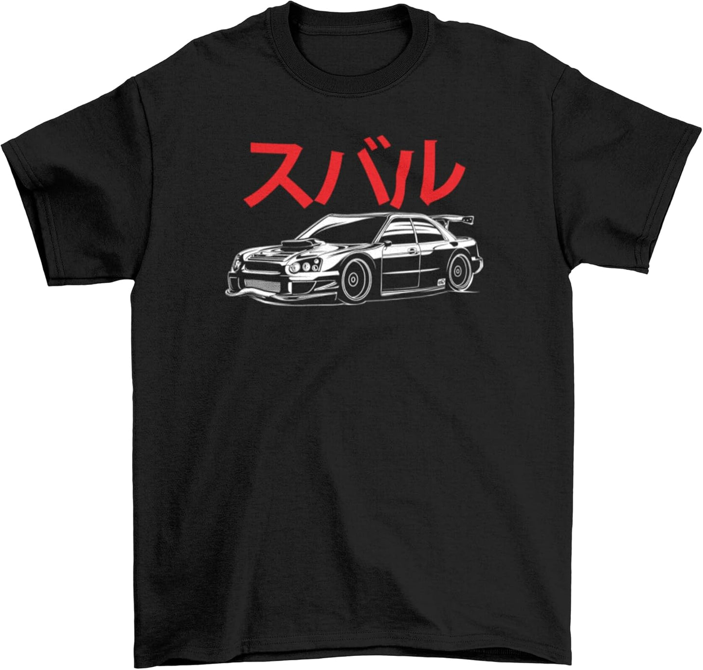 Subie Japan Style T-Shirt (Large) Black