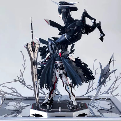 Anime Figure HG Heretical Cloak King Assembled Model Figure 1/144 Model Anime Peripheral Ornament Gift Mecha Warrior Ornament