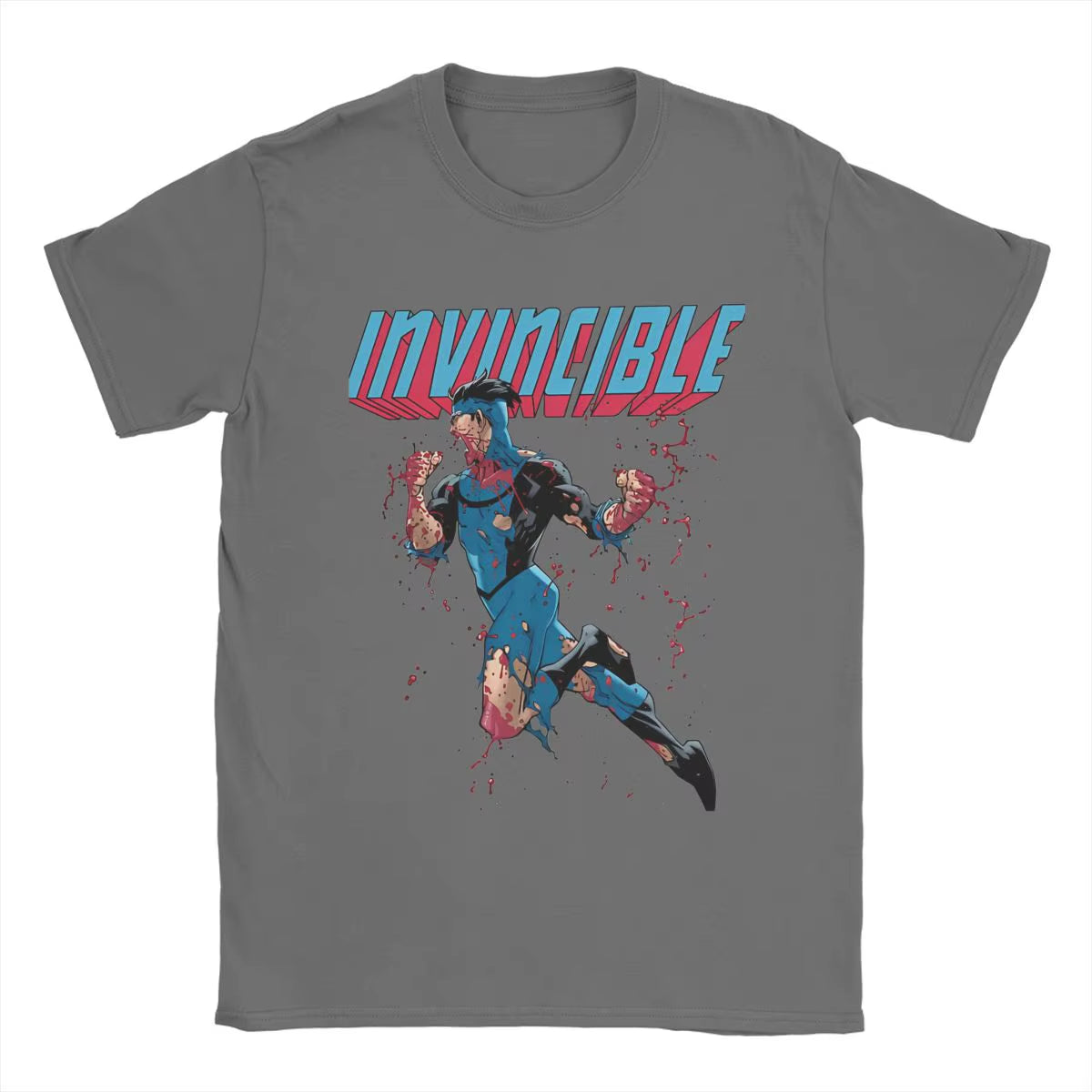 New Arrival Men Women Mark Grayson of Invincible Super Hero Anime Shirt Outfits Pure Cotton Tops T-Shirt Creative Tee Shirt