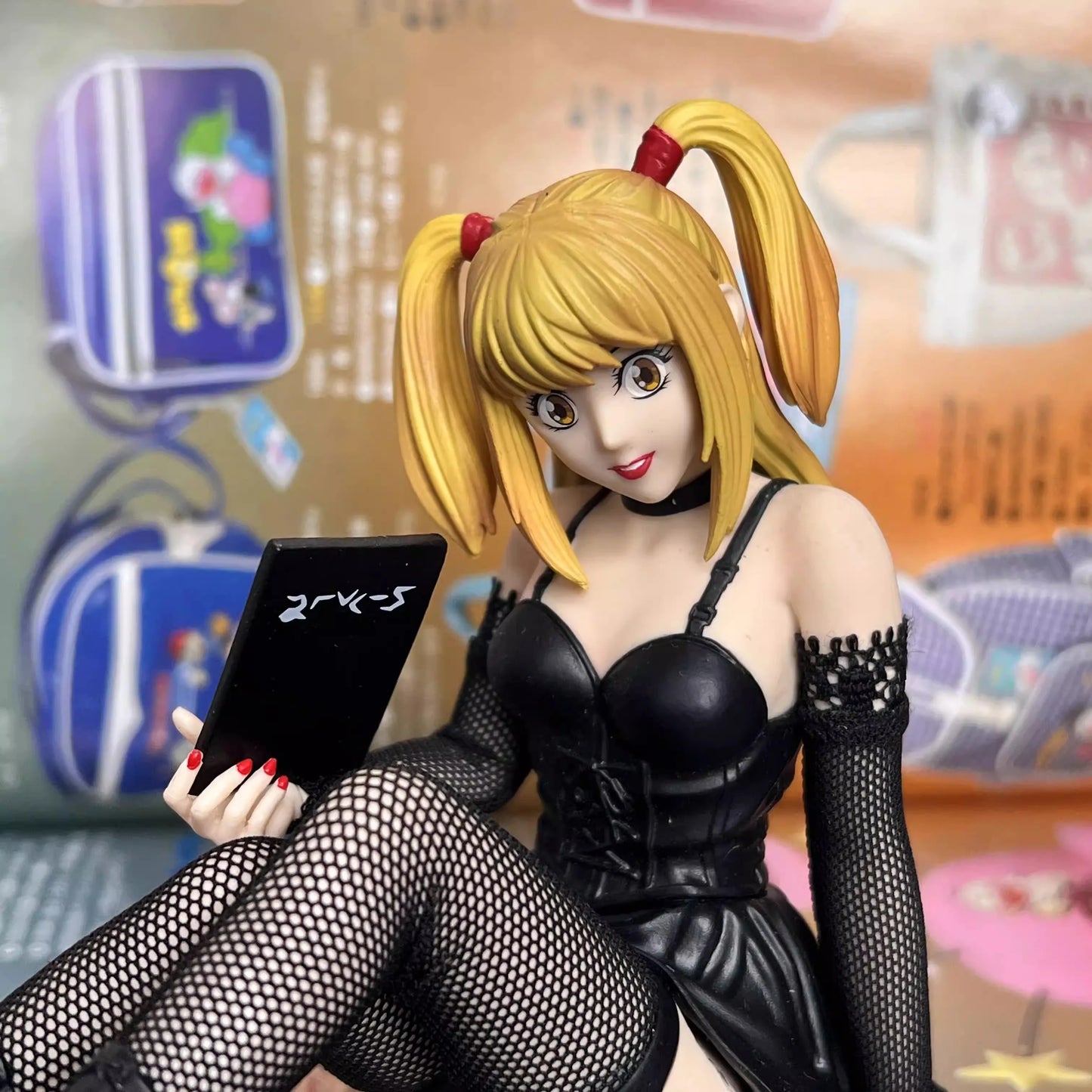 Anime Death Notes Misamisa Figure Toy Car Deathnote L Killer Misa Amane Figure Doll Collection Model Toy Gift Ornament New