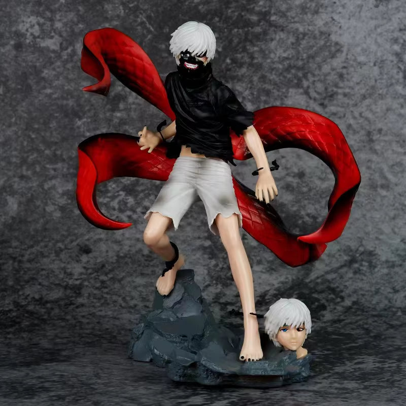 Anime Figure Tokyo Ghou Mask Centipede Reversible Face Kaneki Ken Anime Model Figure