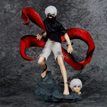 Anime Figure Tokyo Ghou Mask Centipede Reversible Face Kaneki Ken Anime Model Figure