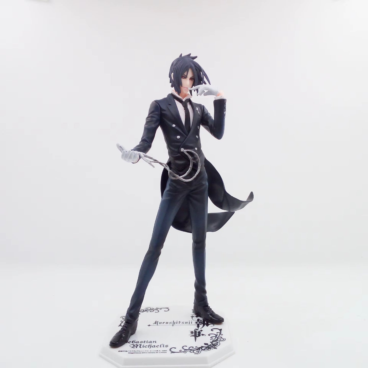 New Arrival Anime Black Butler Devil Kuroshitsuji Sebastian Michaelis Model PVC Action Figure Collection Cool Master Doll Gift