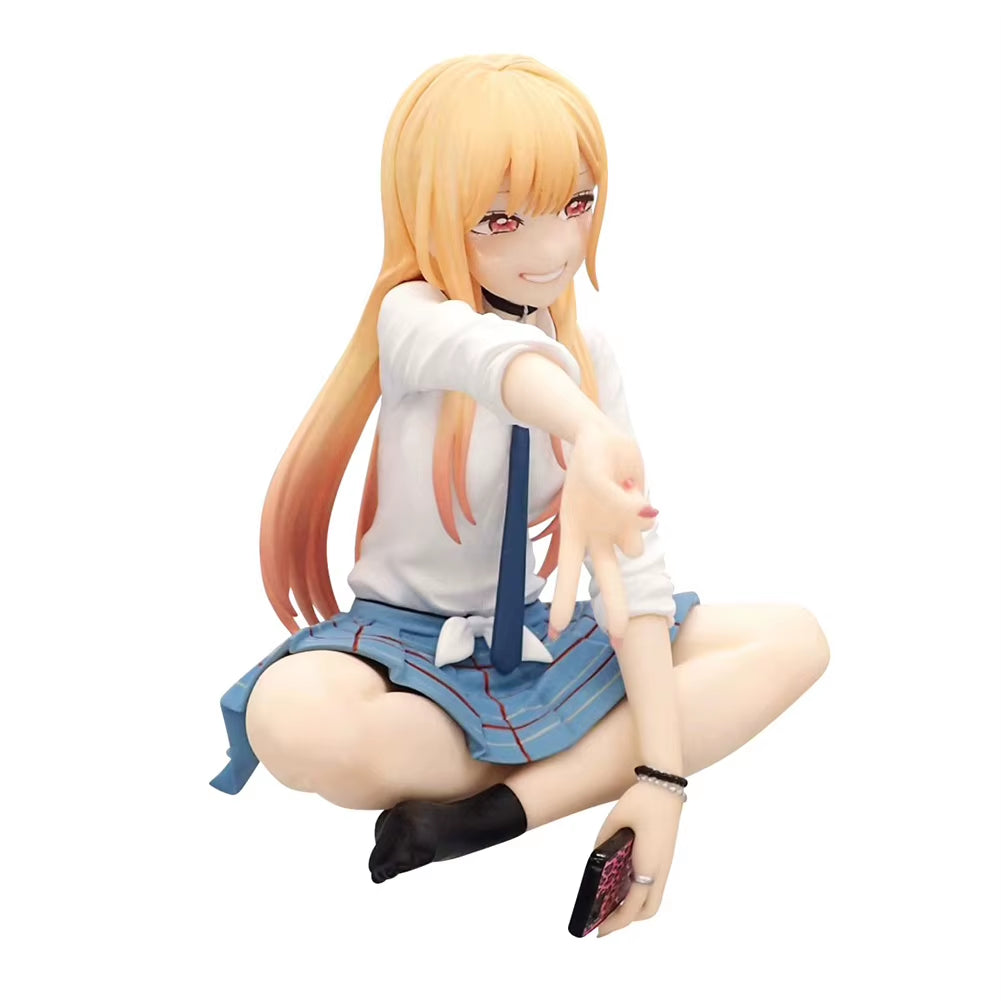 10Cm Anime Figure School Uniform Youth Goddess Kitagawa Marin Action Figure Kawaii Figurine PVC Model Collector Birthday Gift