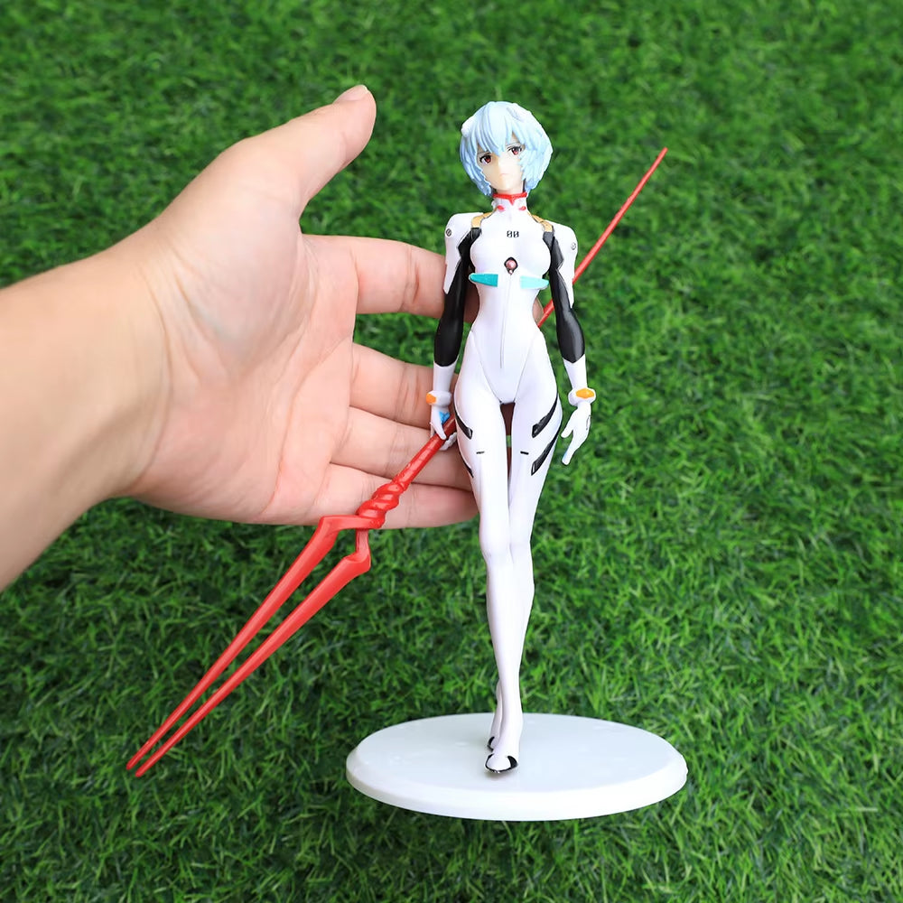 Anime EVA Ayanami Rei Action Figures NEON GENESIS EVANGELION Asuka Langley Soryu Makinami Figure PVC Ornaments Model Toys Gifts