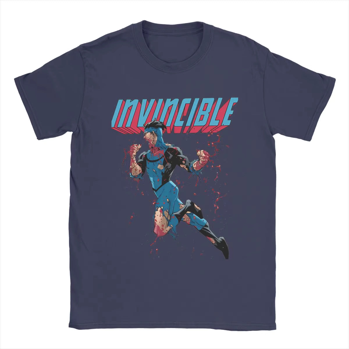 New Arrival Men Women Mark Grayson of Invincible Super Hero Anime Shirt Outfits Pure Cotton Tops T-Shirt Creative Tee Shirt