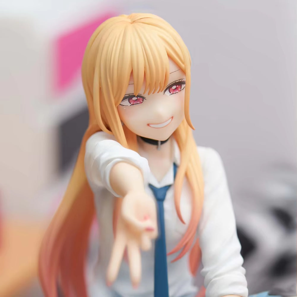 10Cm Anime Figure School Uniform Youth Goddess Kitagawa Marin Action Figure Kawaii Figurine PVC Model Collector Birthday Gift