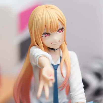 10Cm Anime Figure School Uniform Youth Goddess Kitagawa Marin Action Figure Kawaii Figurine PVC Model Collector Birthday Gift