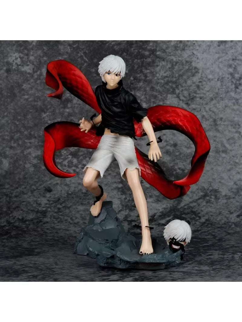 Anime Figure Tokyo Ghou Mask Centipede Reversible Face Kaneki Ken Anime Model Figure