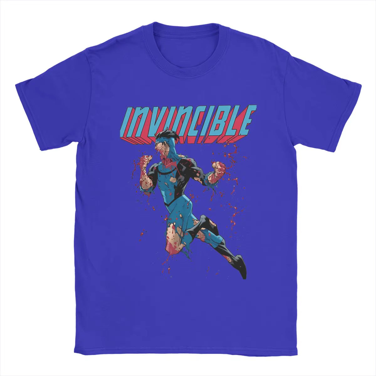 New Arrival Men Women Mark Grayson of Invincible Super Hero Anime Shirt Outfits Pure Cotton Tops T-Shirt Creative Tee Shirt